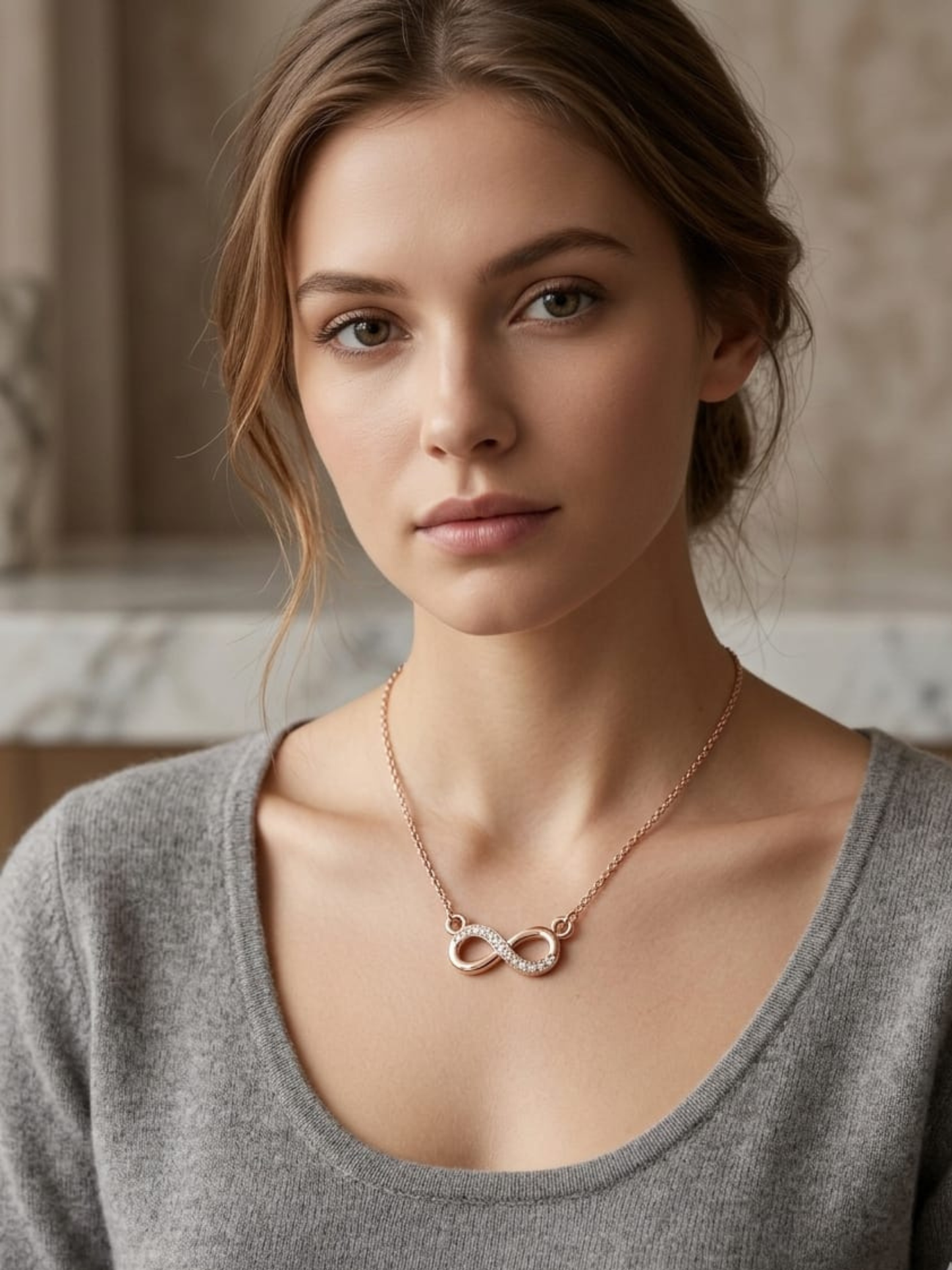 Gold Infinity Necklace | Anti-Tarnish Jewelry